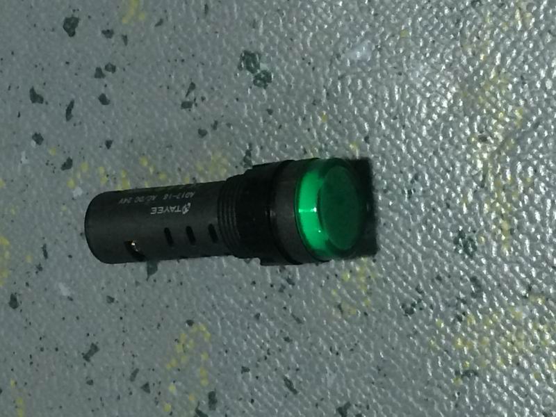 Зеленый индикатор тревоги-1