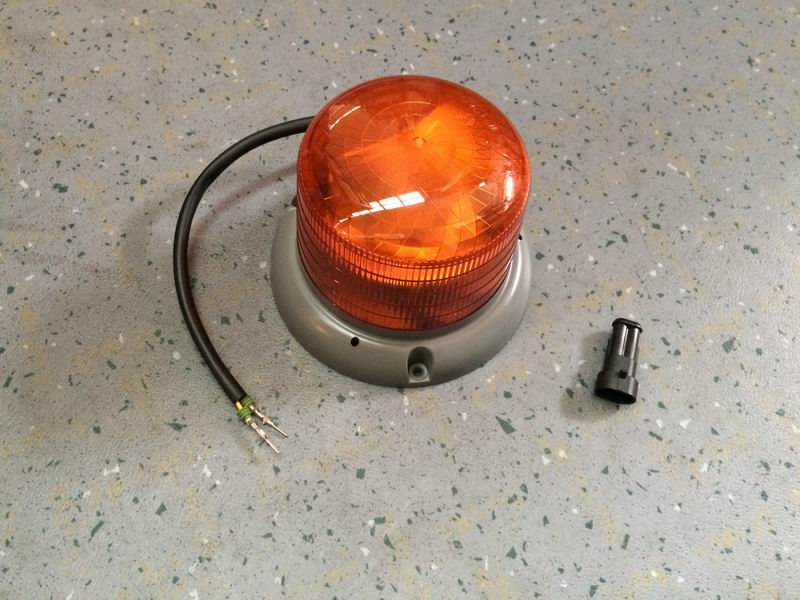 Police light WZ1257 yellow 24V