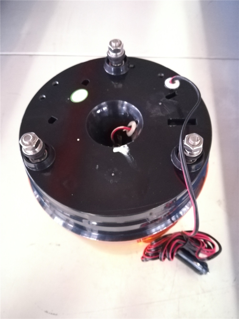 Large round lamp-yellow fixed-LTE131-24V-2