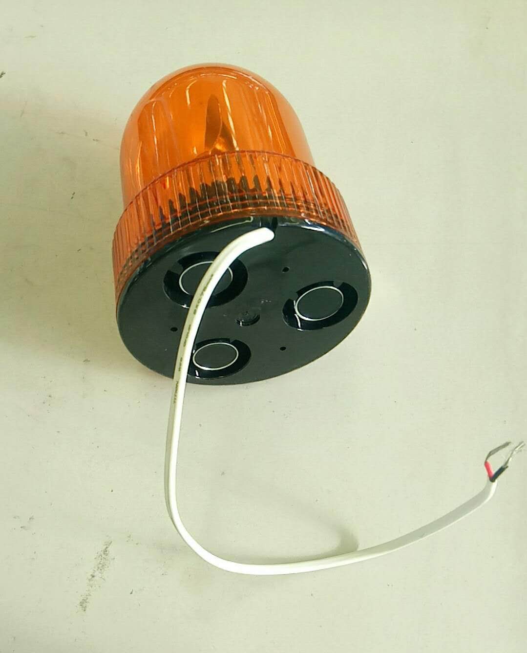 Bullet lamp TBD-18C (DC24V yellow bare wire)
