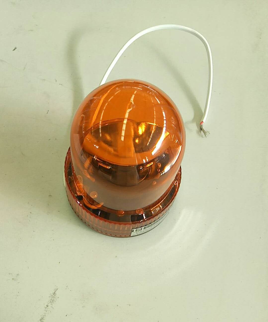 Bullet lamp TBD-18C (DC24V yellow bare wire)-1