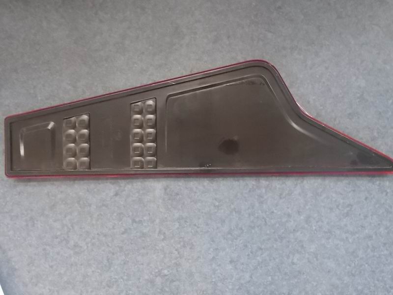 Left rear combination lamp decorative panel; without bolts; 660*188-1