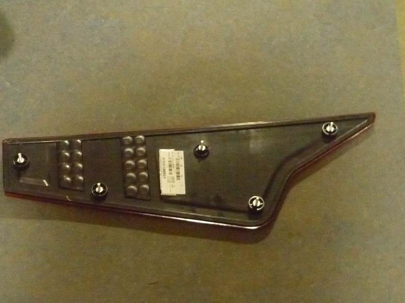 Right rear combination lamp decorative panel; with bolts; 660×188
