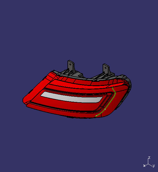 Combined rear taillight HA2016 01 Right