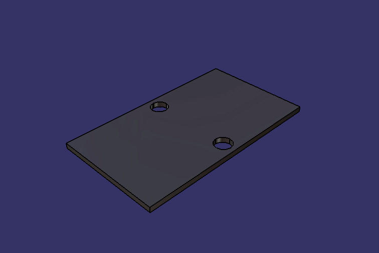 Installation bracket, high brake light, rear circumference, ZK6119H2