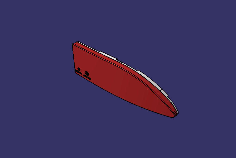 Rear reflector FS1526 Right