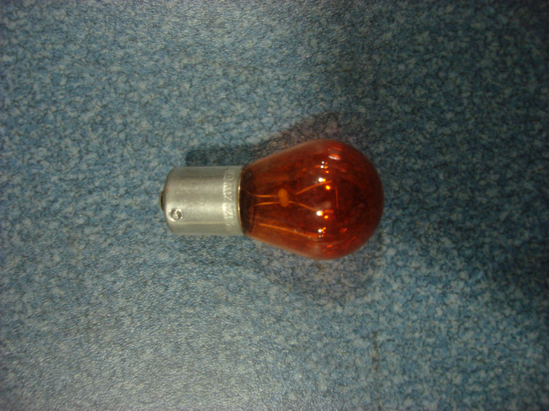 Light bulb 12498 yellow (12V, P21W)