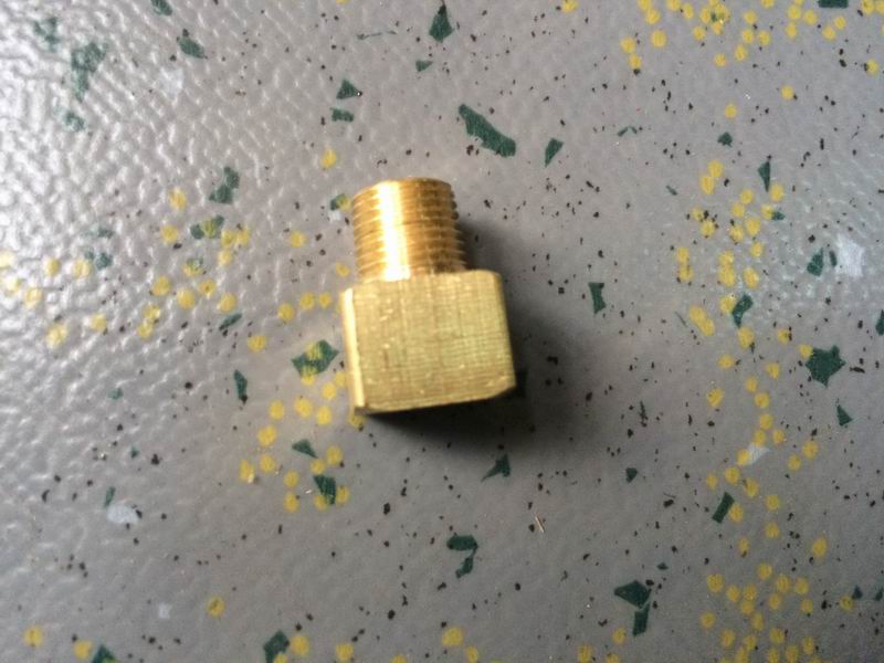 JZ1/8 cone end right angle connector; delete the same as 4250-00676-1