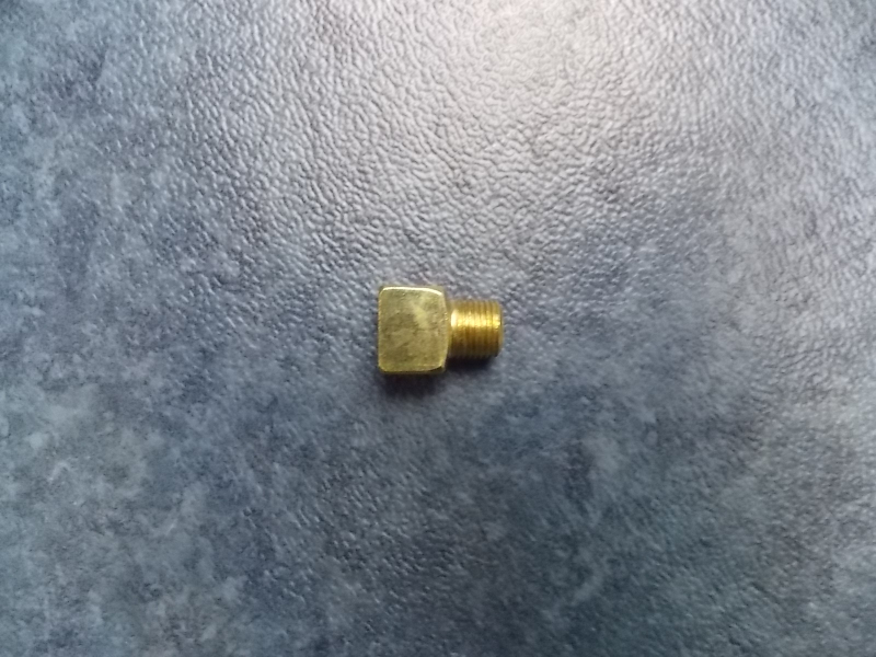 Lubricating point pipe joint - right angle type; delete the same as 4250-00598-1