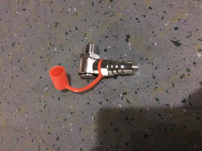 Centralized lubricating oil pump fuel port assembly-2