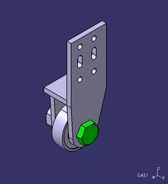 Frame assembly weldment, rear transition assembly