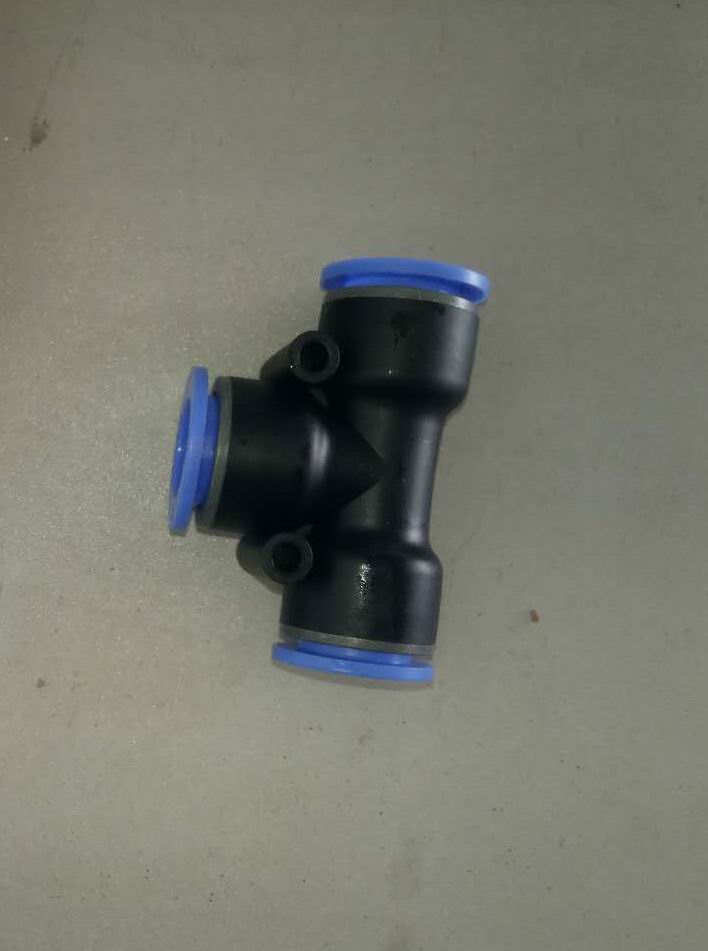 Quick switch connector, φ16 pipe tee quick connector-1