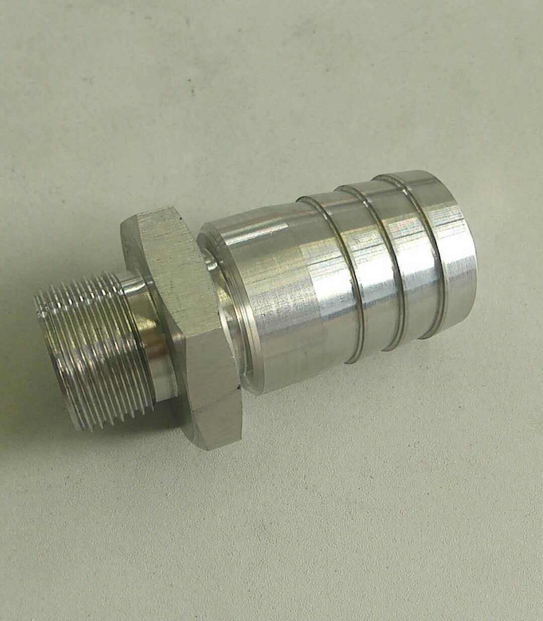 Rear connector of unloading valve