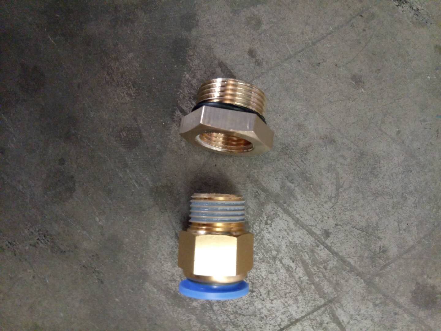 Быстроразъемное соединение, φ 16 (резьба 3/4 дюйма) для прямой трубы через быстроразъемный соединитель