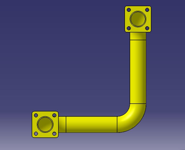 Water outlet pipe welding-1