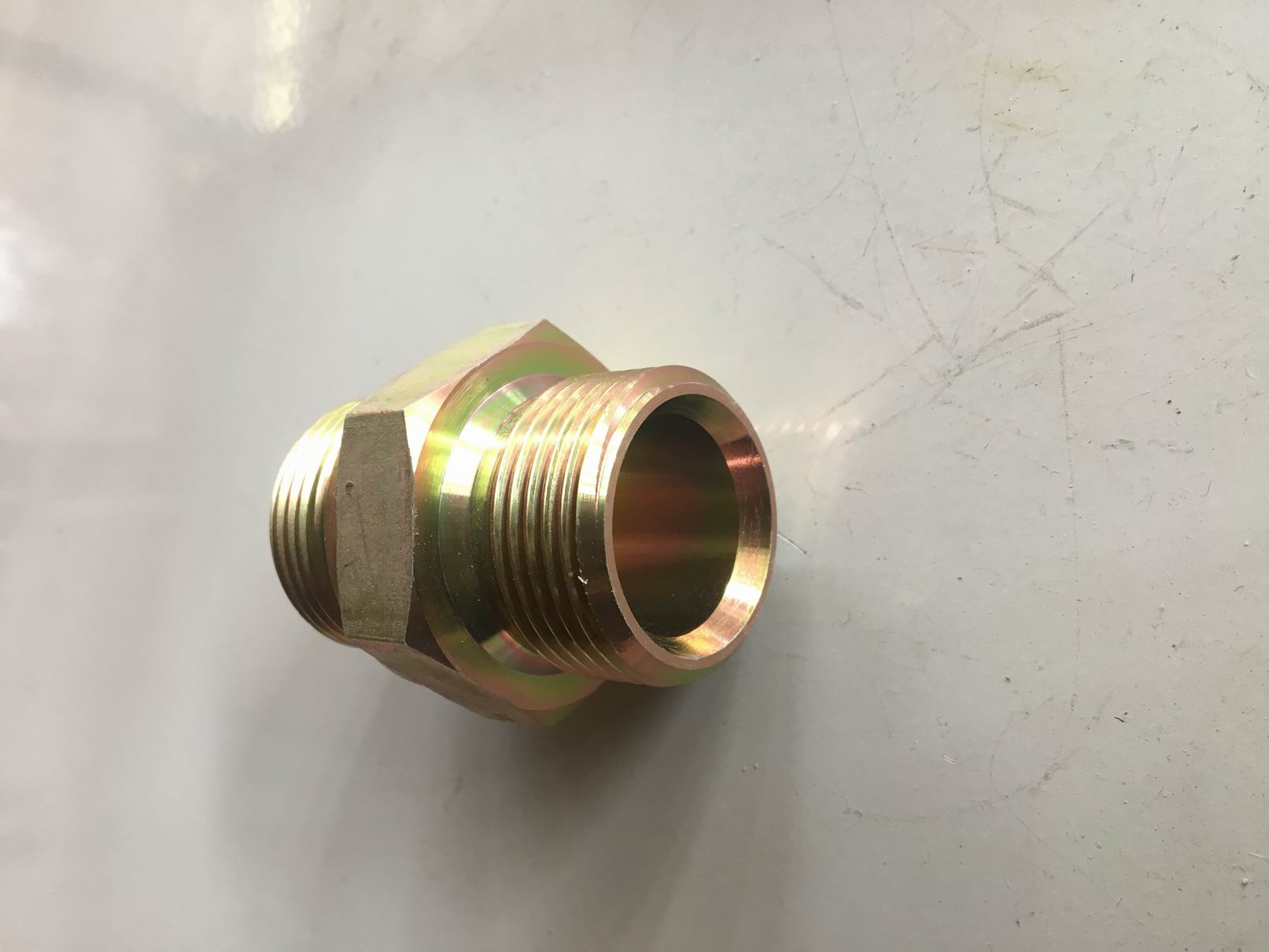 Connector, through connector 1B-16