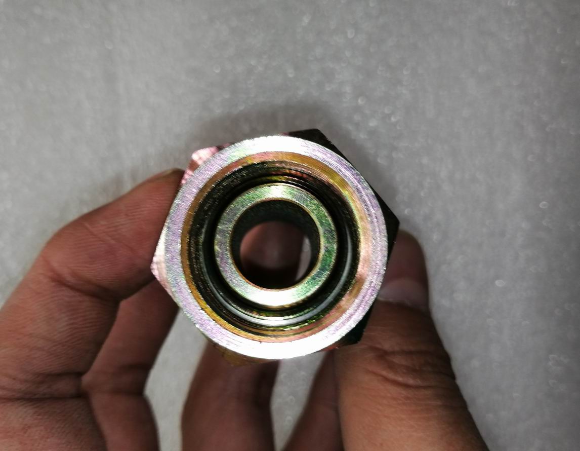 Connector, end straight through combination connector 2BC-12-26WD-2
