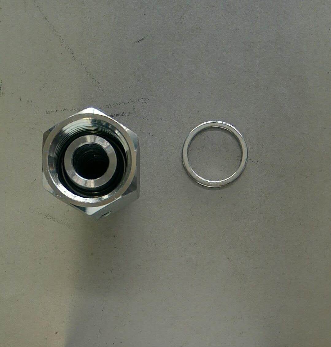 End-through combination connector 2GC-08-26