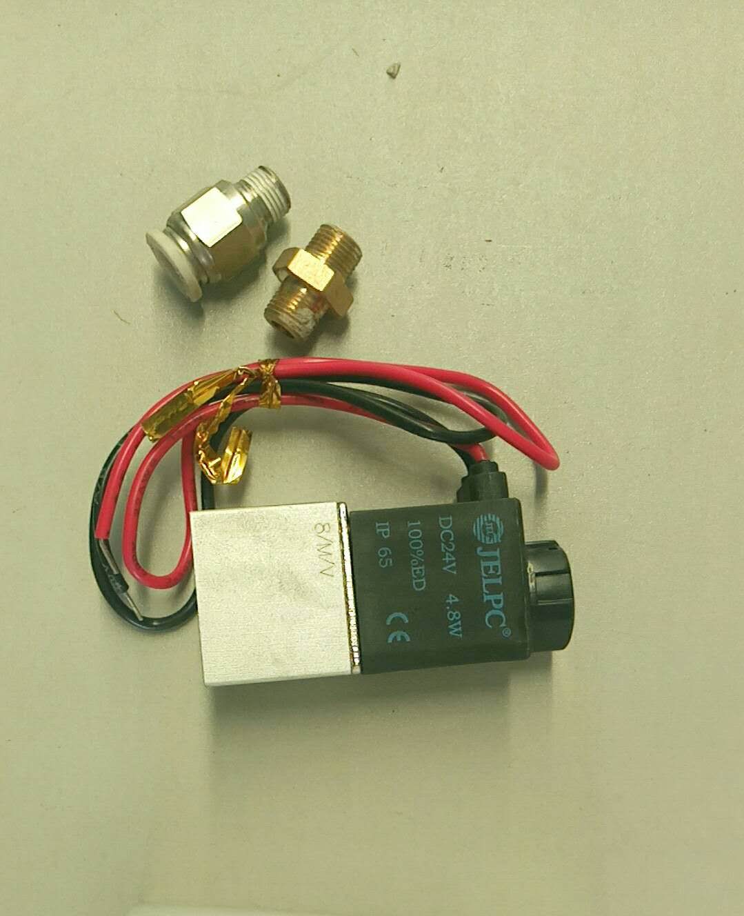 Pneumatic angle valve JEL-7-3-5-9-50-LH