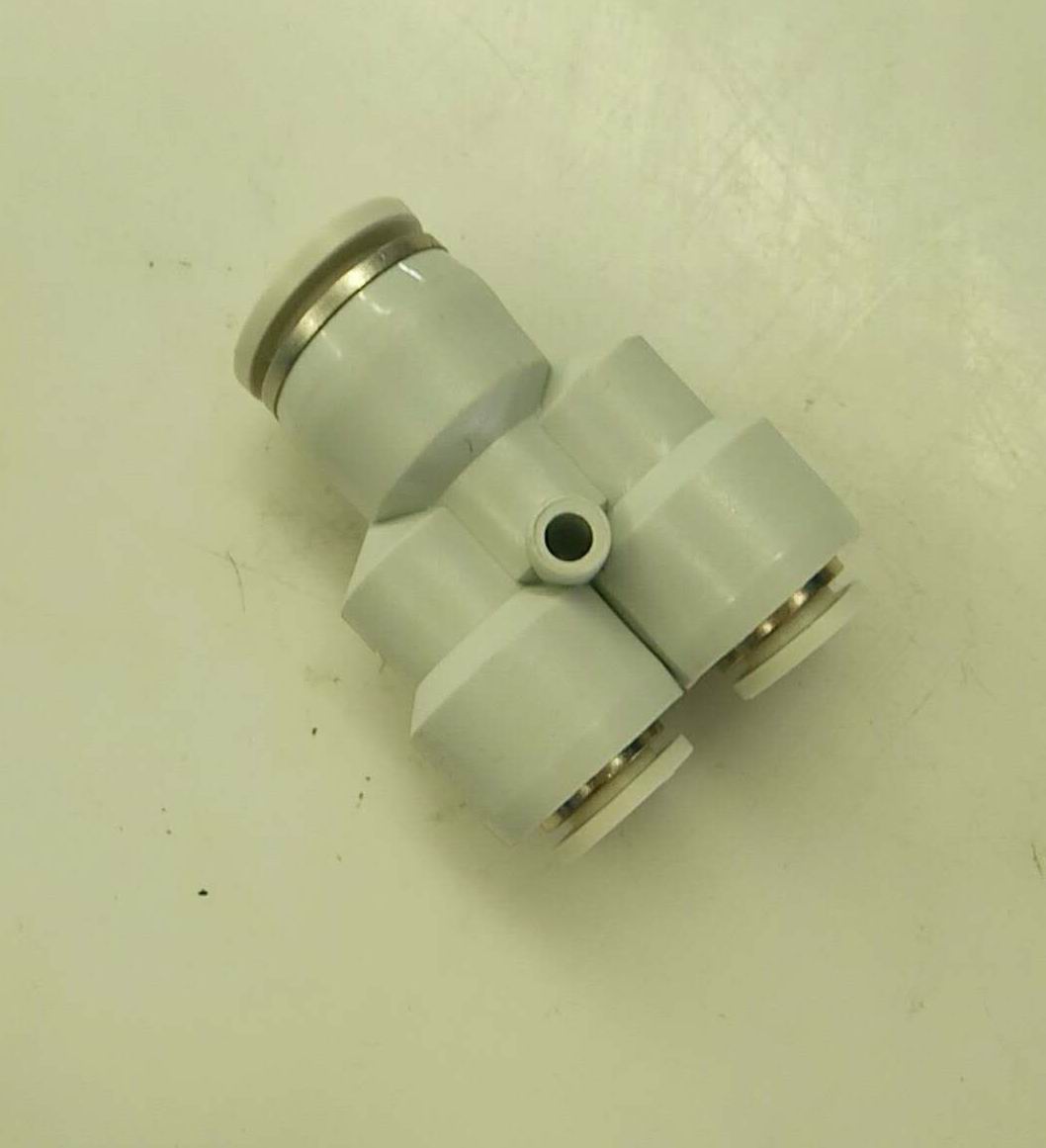 Pneumatic quick plug connector, Y-shaped three-way diameter transformer, PW8-12-1