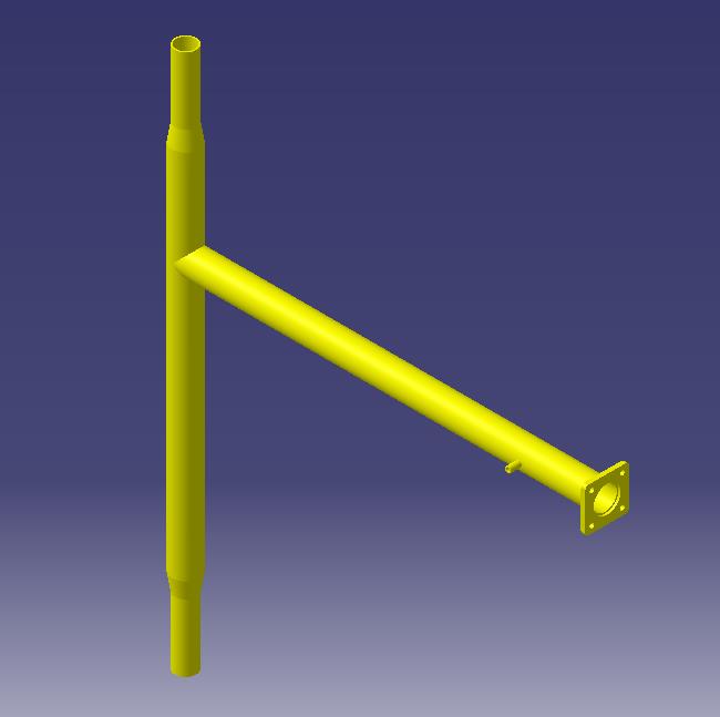 Front sprinkler pipe welding