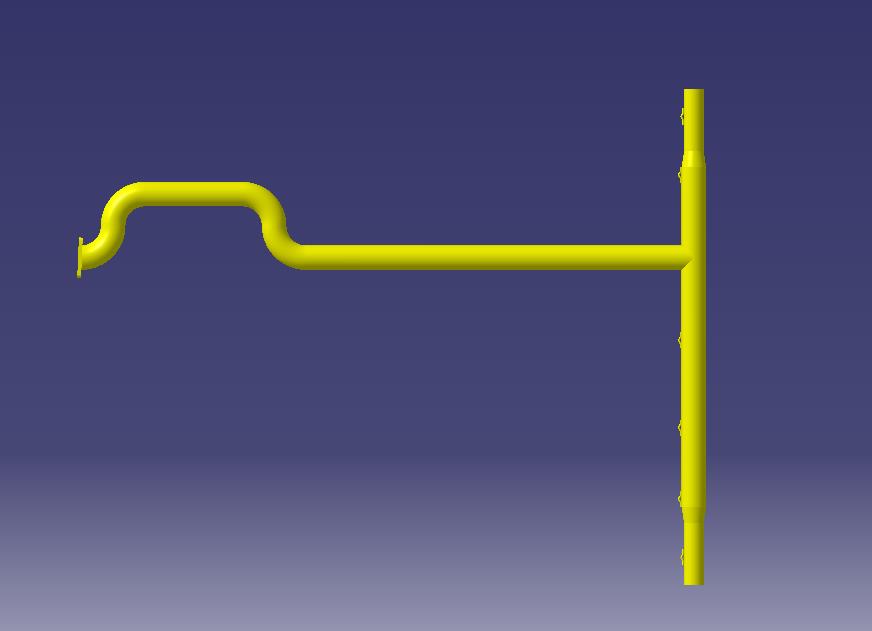 Back water outlet pipe welding (carbon steel)-1