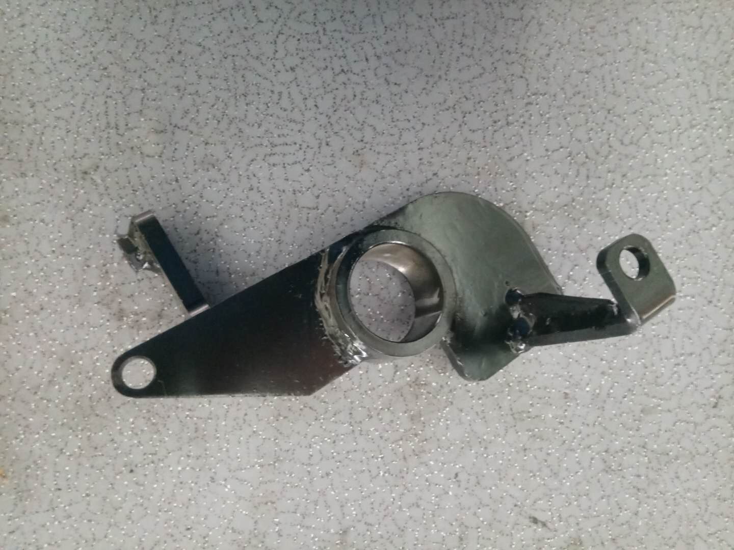 Lower left frame welding