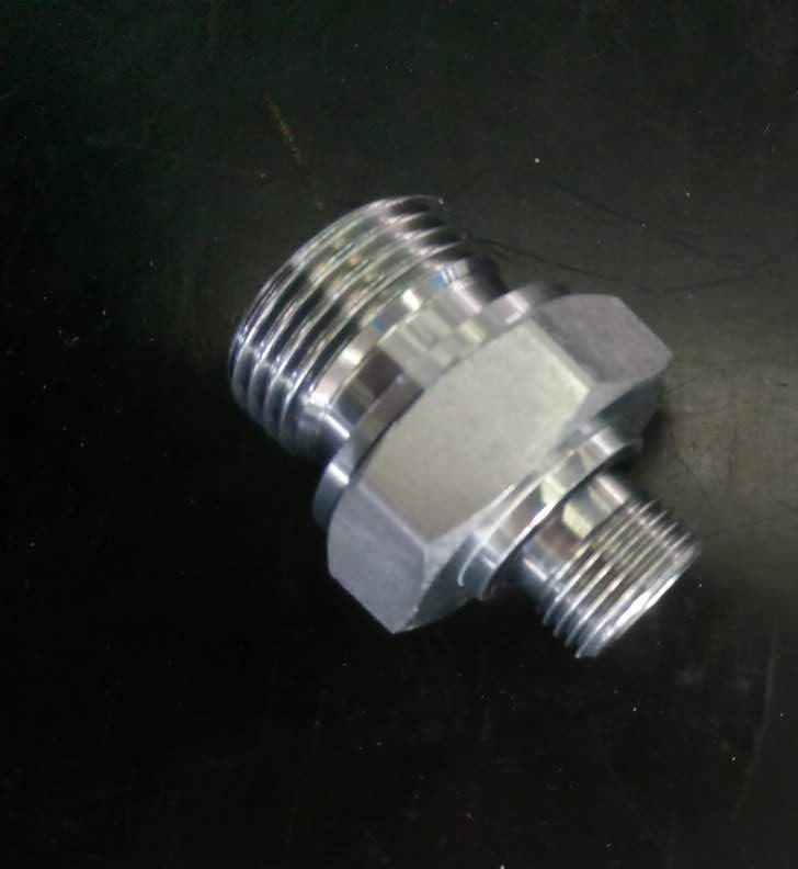 Разъем, торцевое прямое соединение 1B-08-16 / 2WD