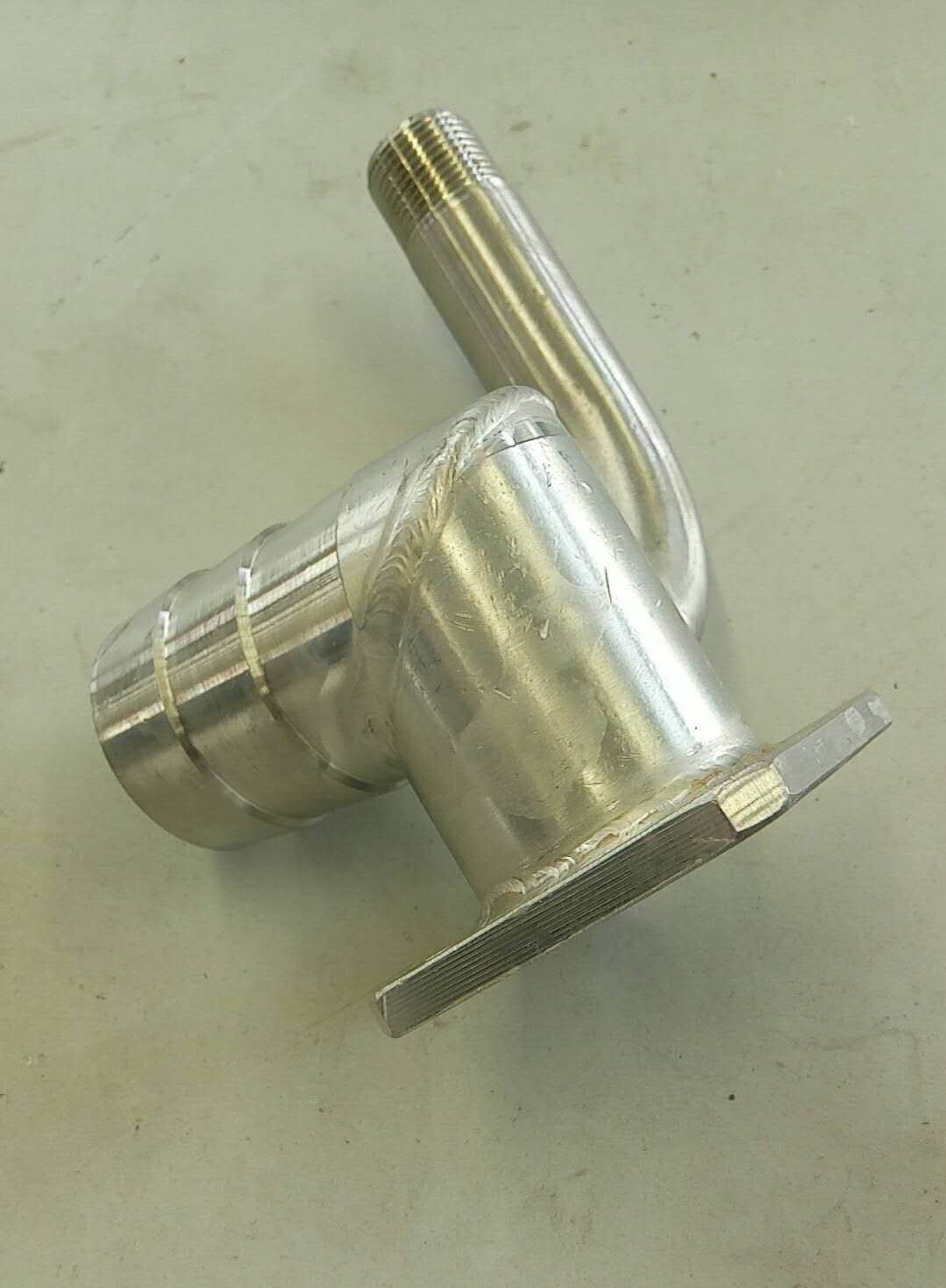 Exhaust elbow welding-1