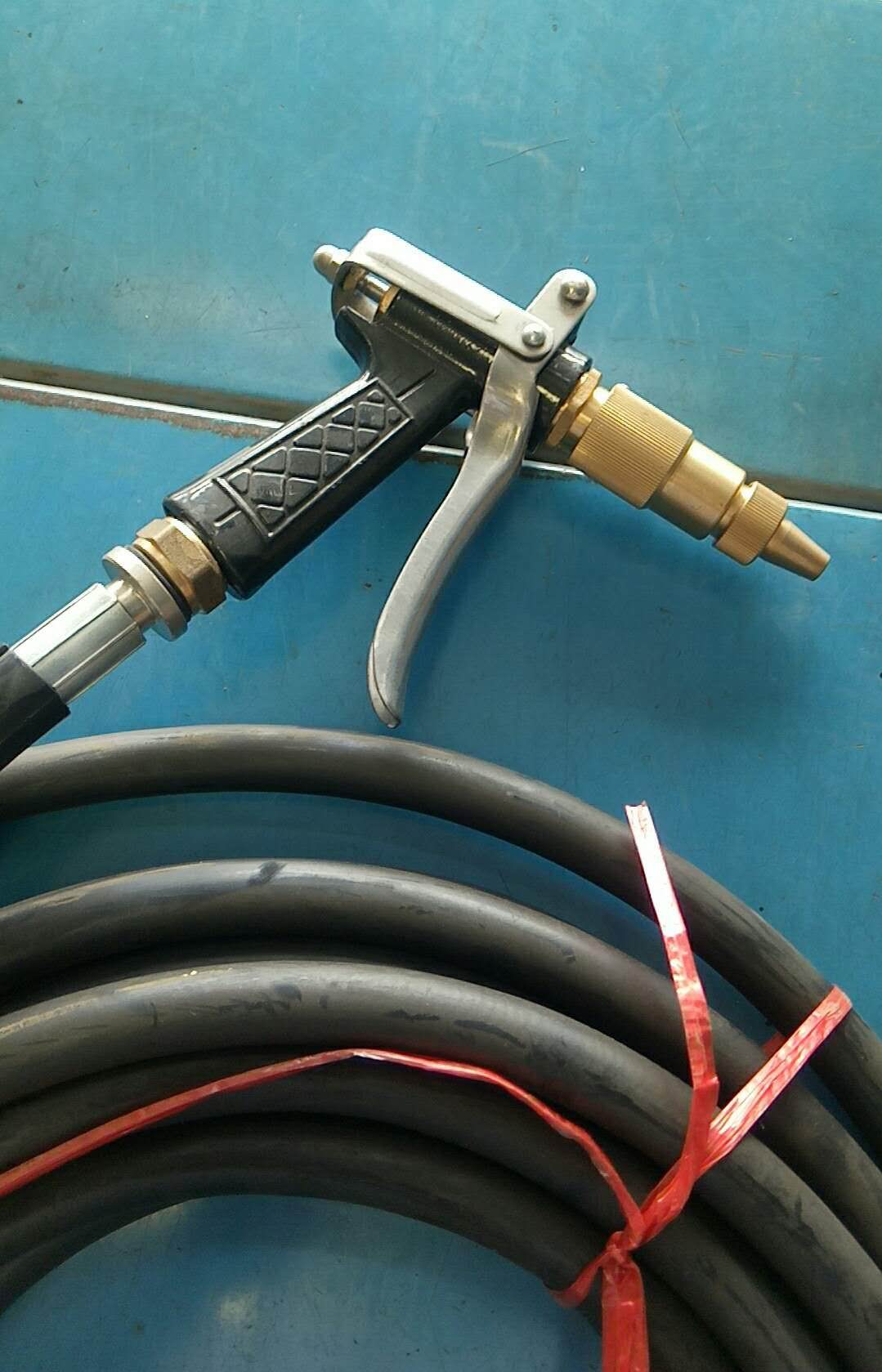 Low-pressure water gun (with 10-meter water pipe, 1-inch pagoda head, clamp)