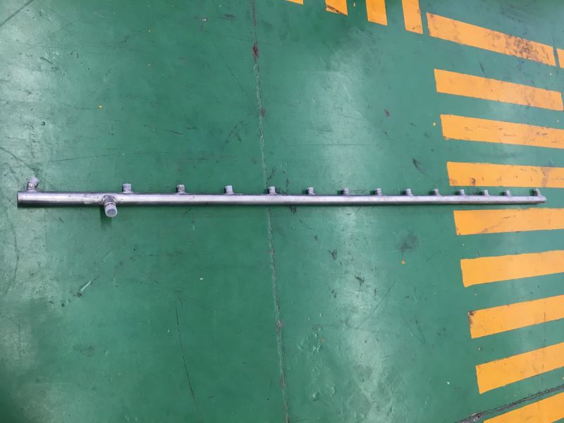 Nozzle spray rod welding