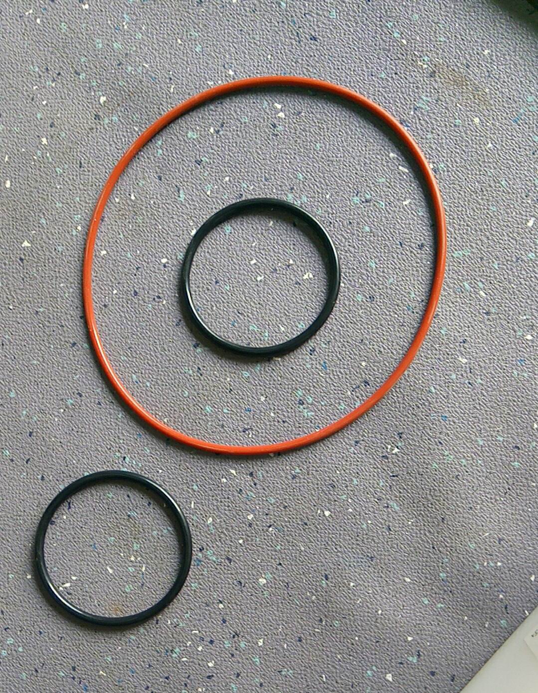 O-ring; Φ60*3.5 Dingqing rubber; for water filter holder