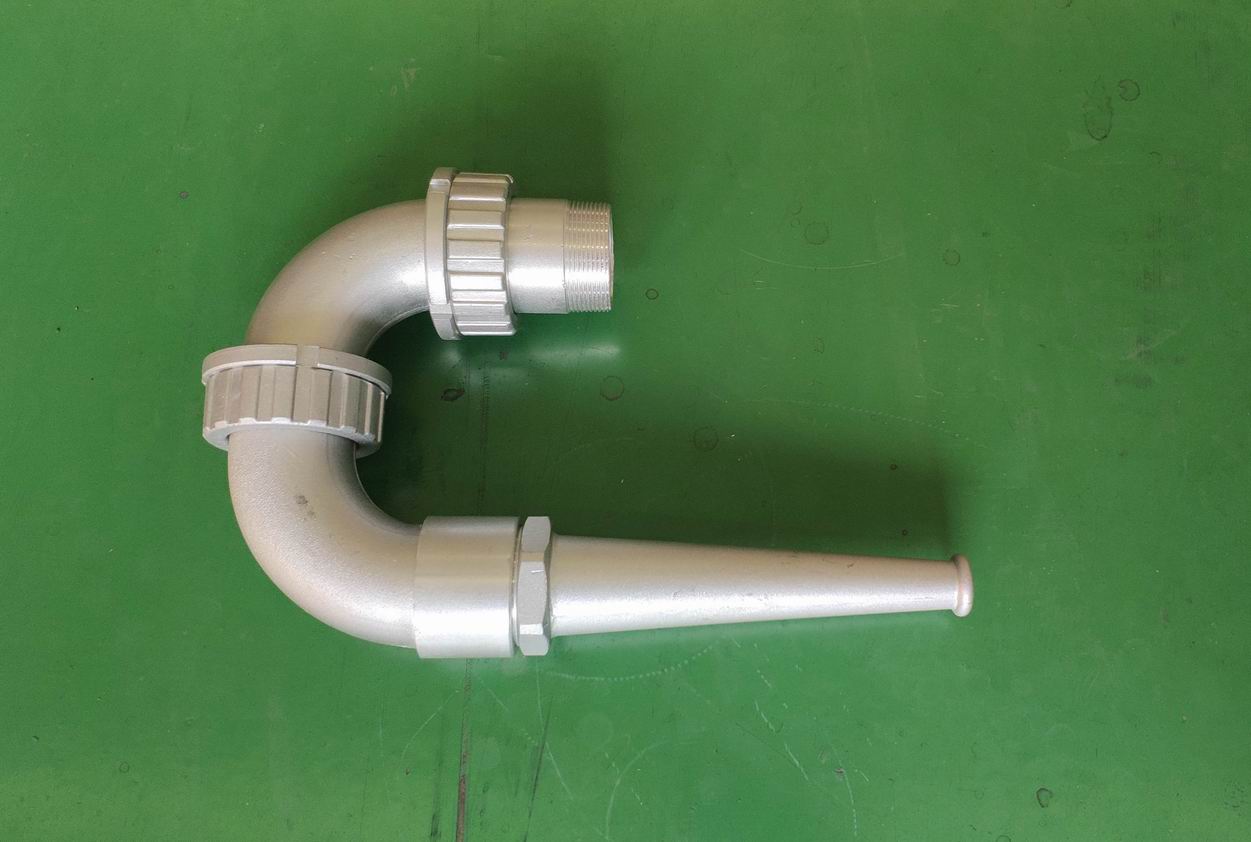 Three-bend front flush gun G50