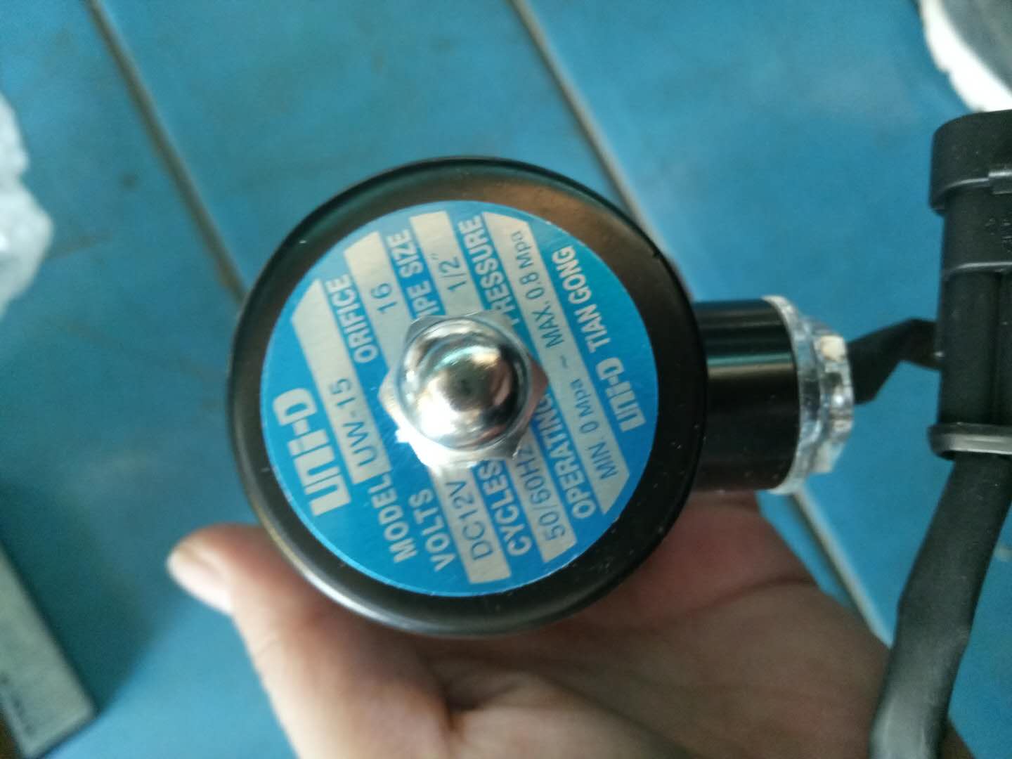 2W160-15-DC12V water solenoid valve-1