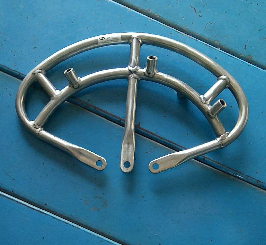 Сварка правой рамы