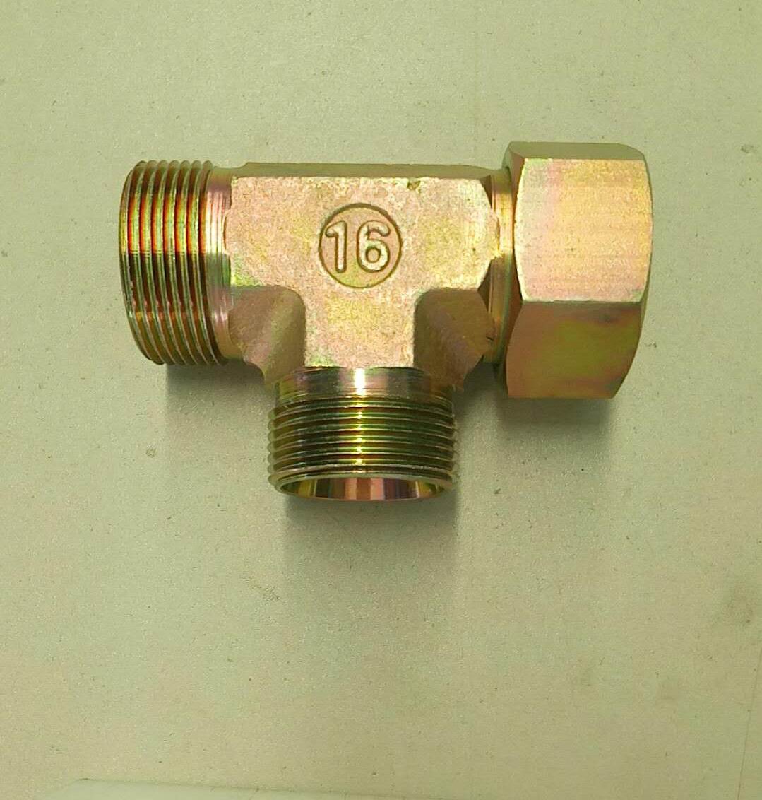 Straight tee combination connector CC-36-1