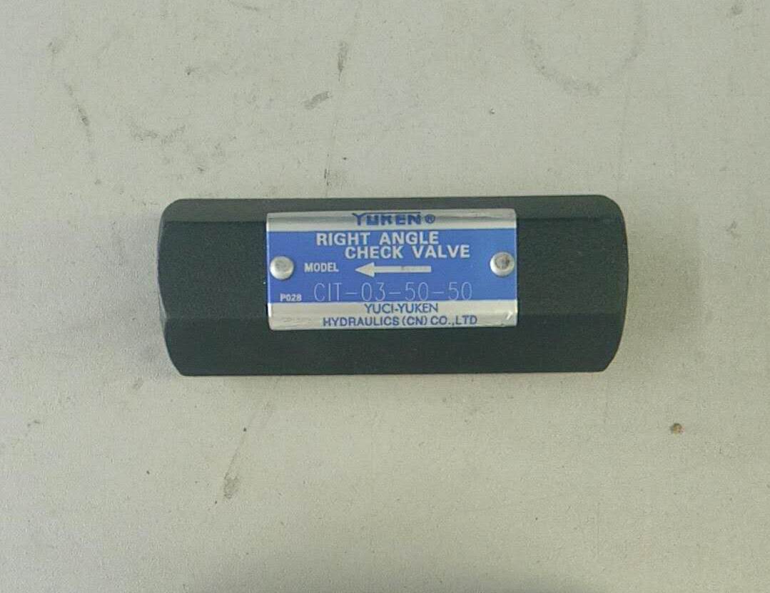 Direct-through check valve CIT-03-50-50-1