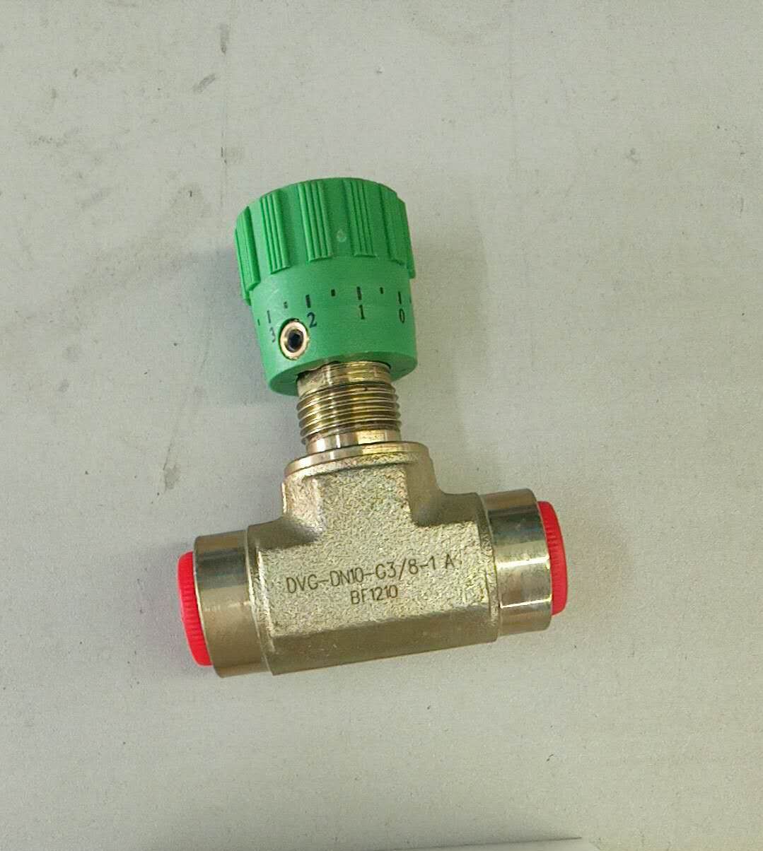 Throttle valve DVG-DN10-G3/8-1A-2