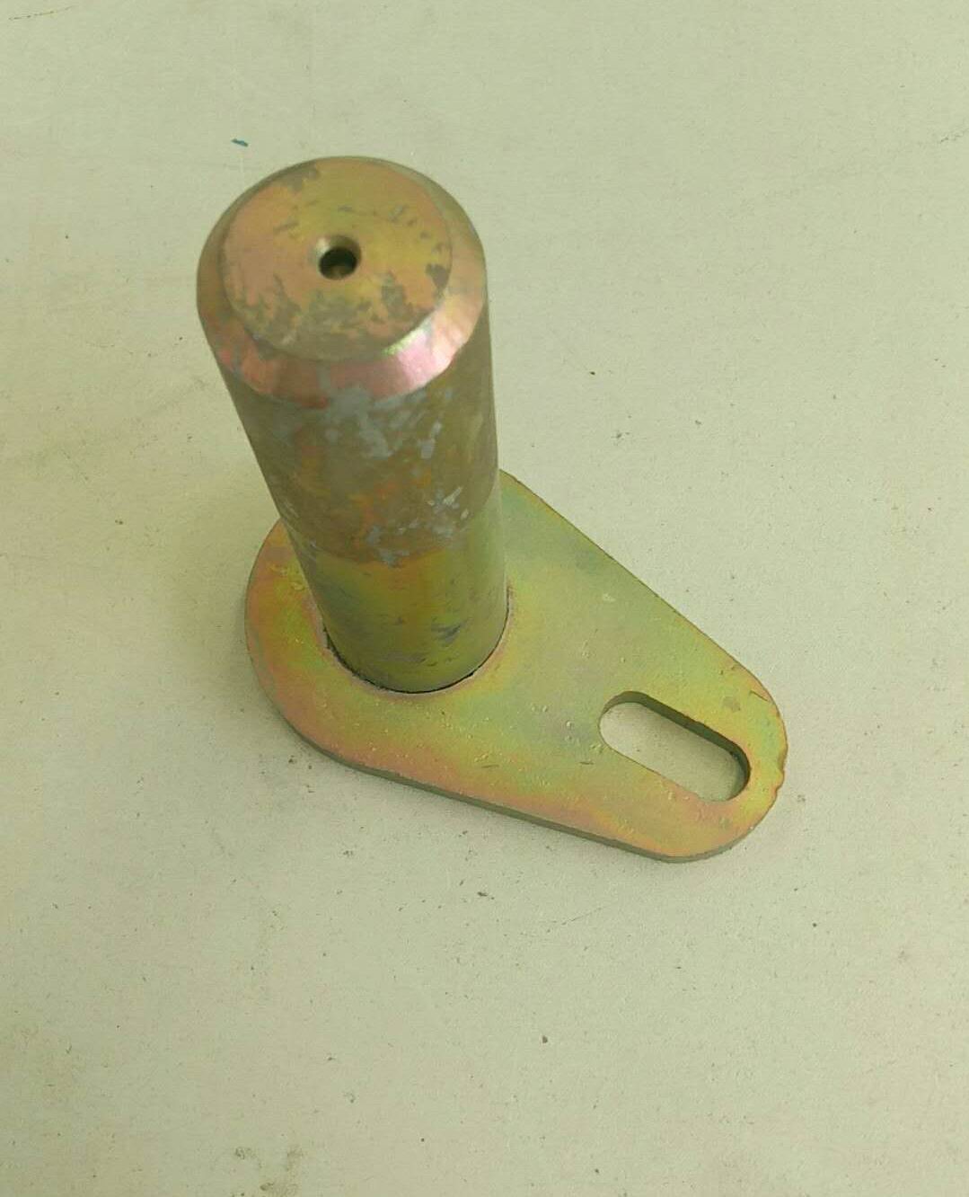 Sliding plate cylinder under pin welding