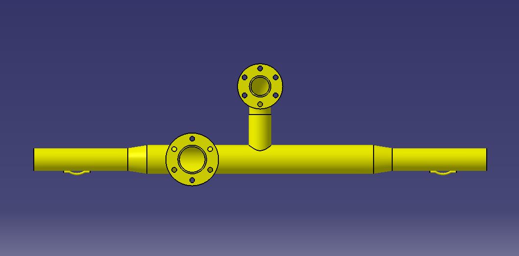 Rear water pipe welding (carbon steel)-1