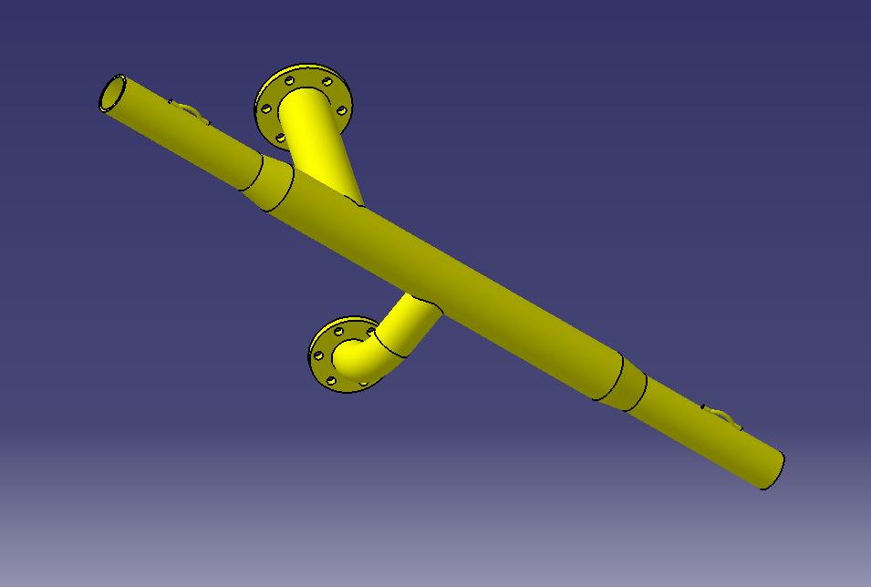 Rear water pipe welding (carbon steel)-2