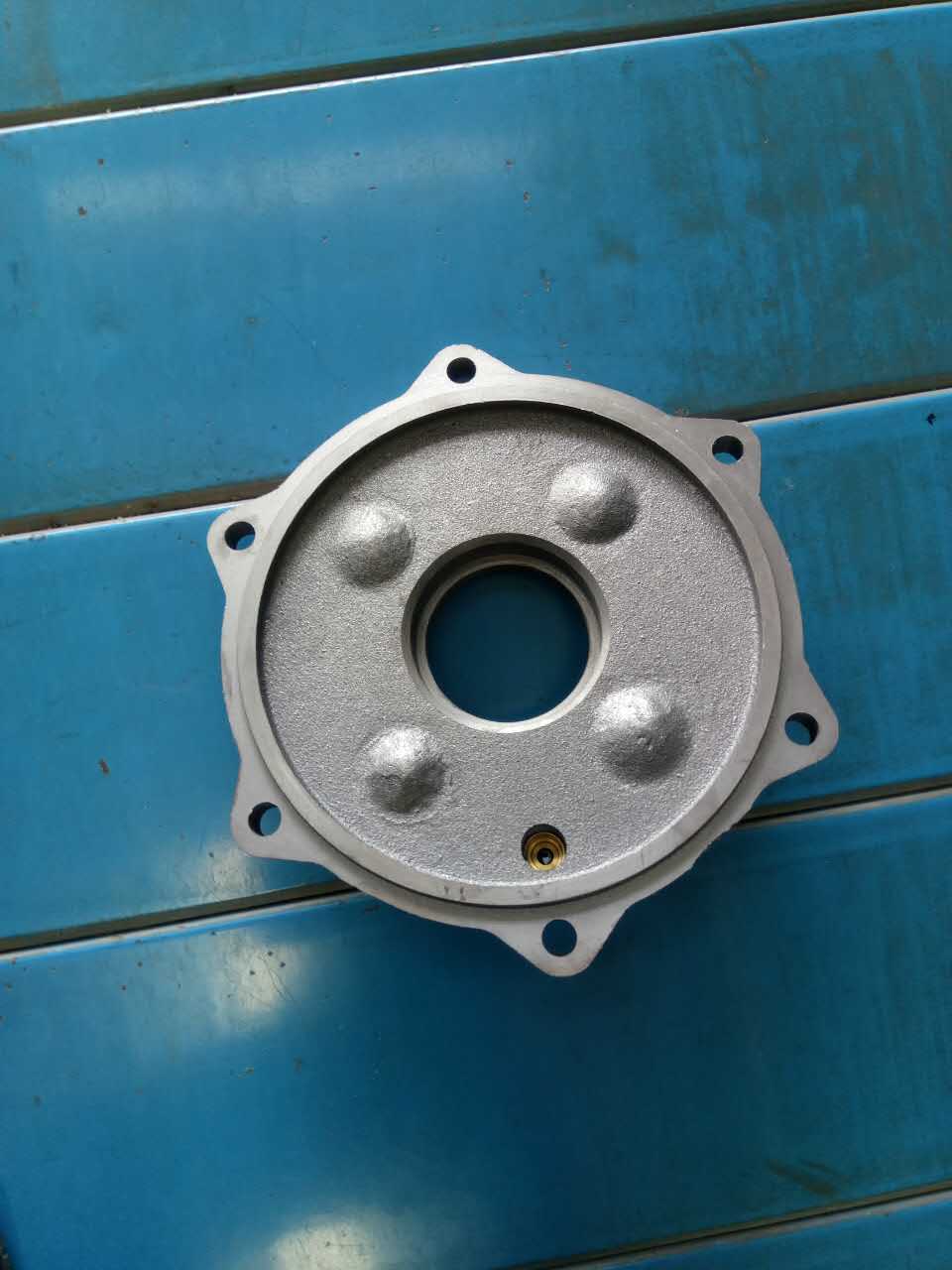 Low-pressure water pump rear end cover; for 80QZF-60/90N (cast iron)-1