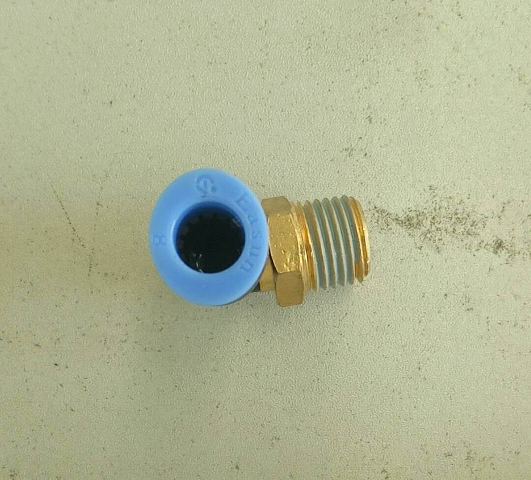 Пневматический быстросъемный разъем, угловая клемма, PL 8-02