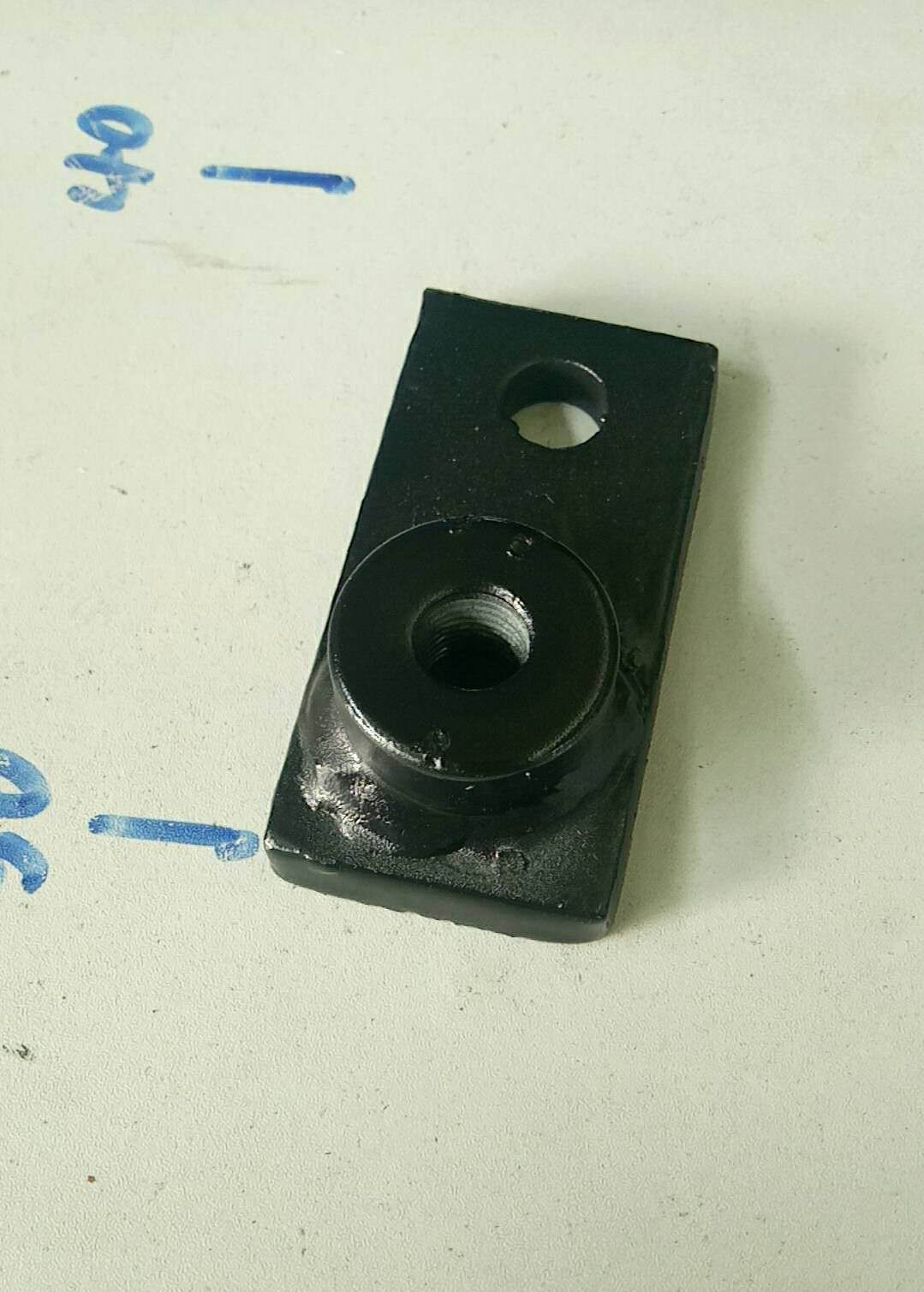 Gas circuit fixing plate (components included in out-of-purchase)