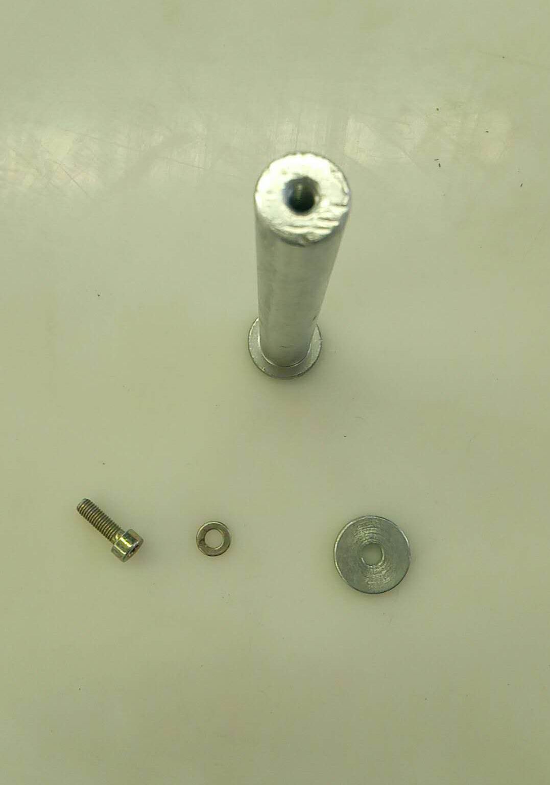 Up and down rotating pin shaft