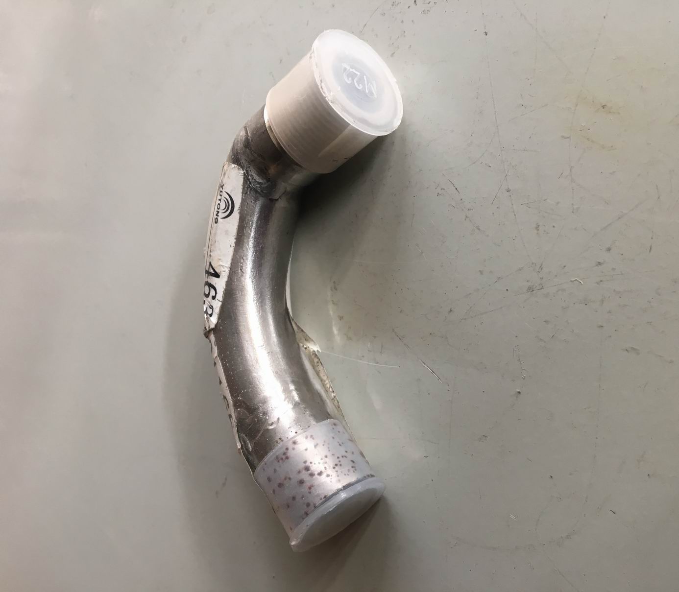 High pressure bending pipe