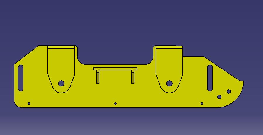 Right caster stand-1