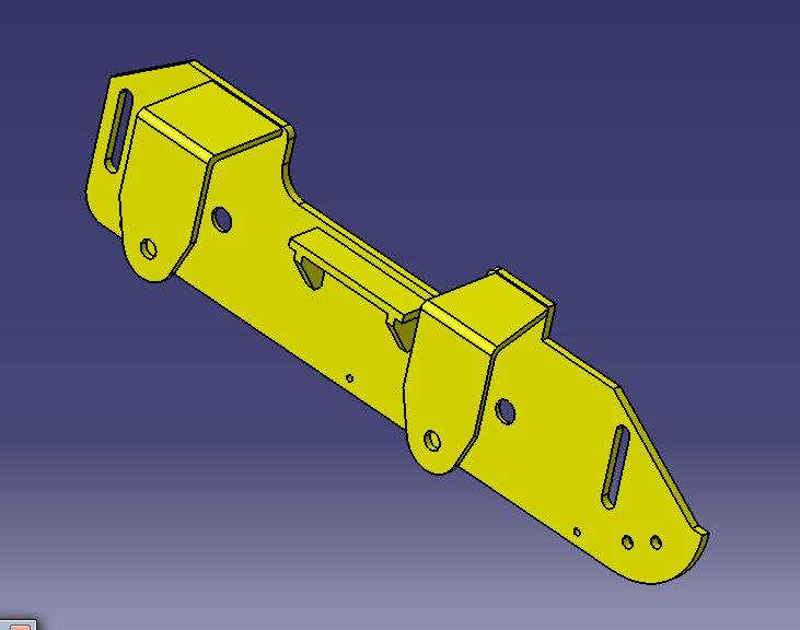 Right caster stand-2