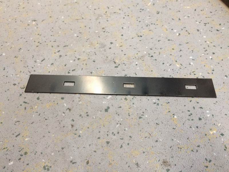 Fender rubber press plate (flat plate type), 260*50*1.5-1