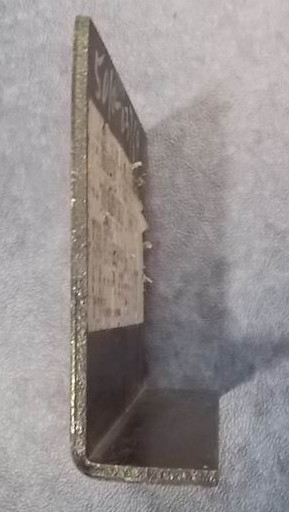 L-shaped straight parts, L=120